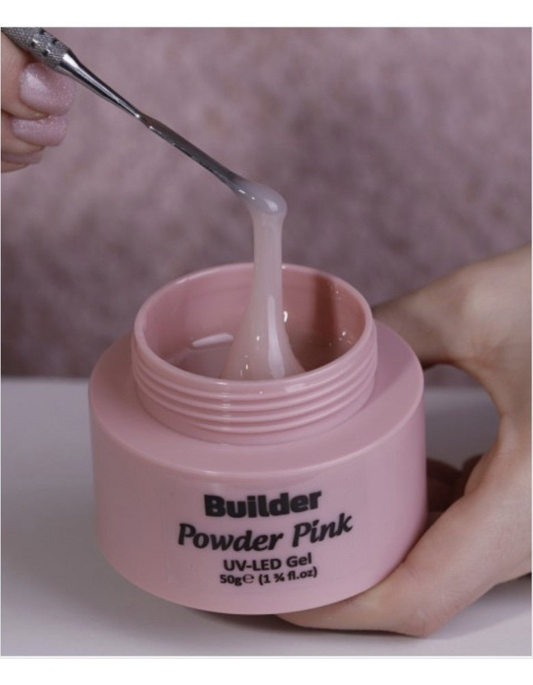 Mack’s Hard Builder Gel - Powder Pink - Kentro Beauty Supplies Ireland