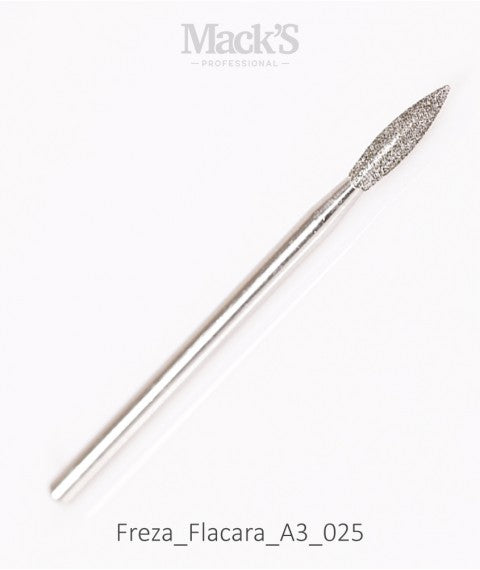 Mack’s Diamond Drill Bit FLAME Blue - A3/025 - Kentro Beauty Supplies Ireland