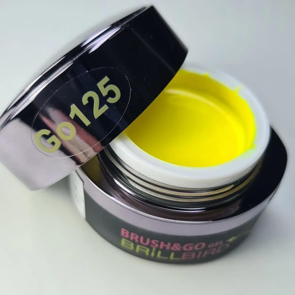 Brillbird Brush & Go Colour Gel - GO125 - Kentro Beauty Supplies Ireland