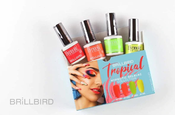 Brillbird Hypnotic Gel & Lac Collection-Tropical - Kentro Beauty Supplies Ireland