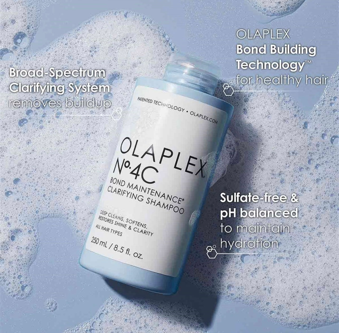 Olaplex No.4C Clarifying Shampoo 250ml - Kentro Beauty Supplies Ireland