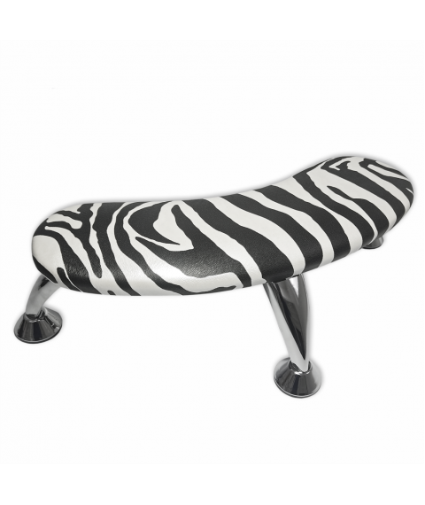 Mack’s Half-moon Arm Rest with Legs - Zebra - Kentro Beauty Supplies Ireland