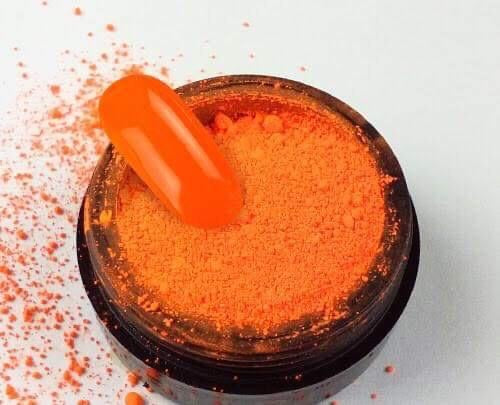 BrillBird Neon Pigment Powder - Orange - Kentro Beauty Supplies Ireland