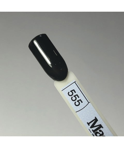 Mack’s DeLux Gel Polish 555 Black - Kentro Beauty Supplies Ireland