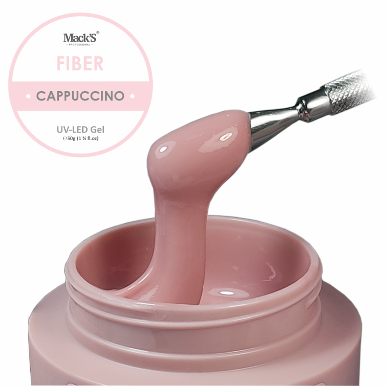 Mack’s Fiber Builder Gel - Cappuccino - Kentro Beauty Supplies Ireland