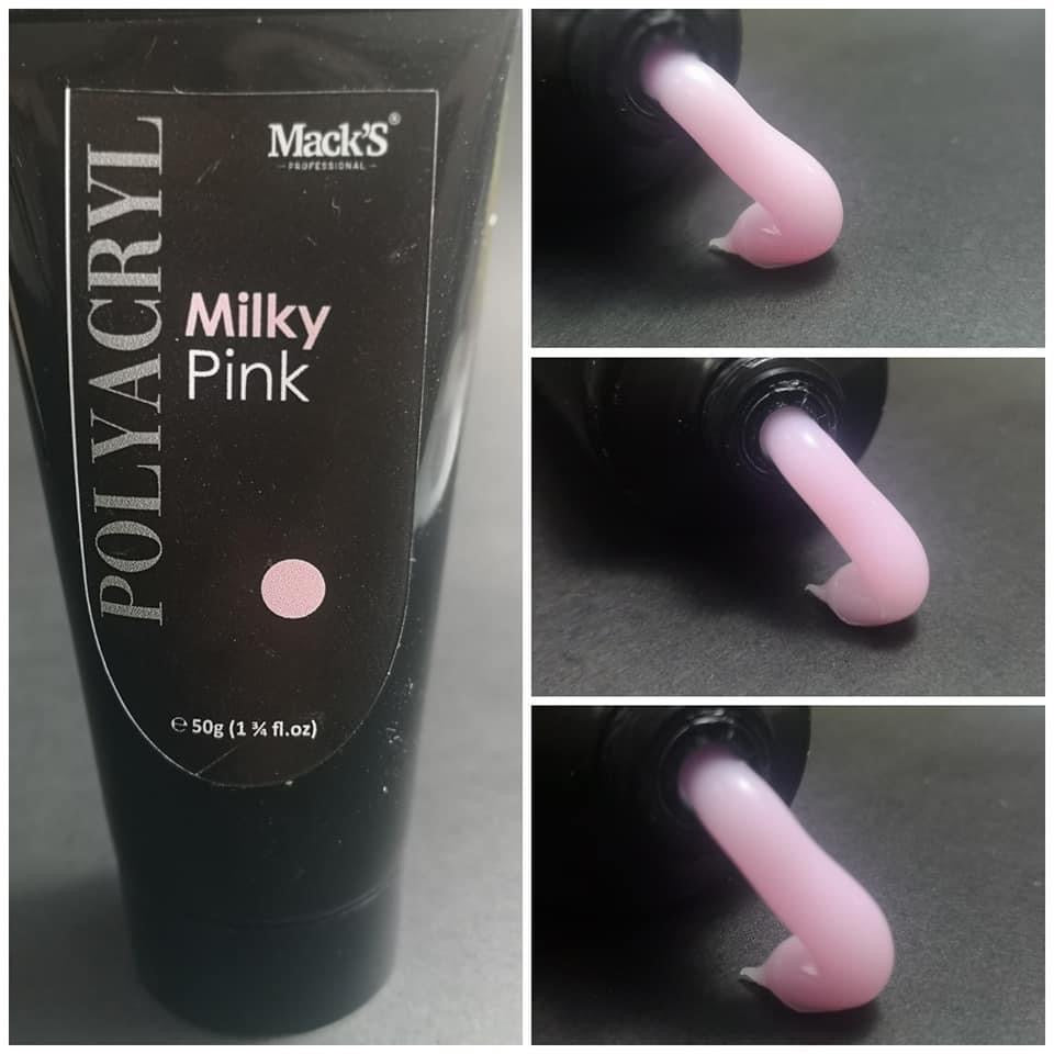 Mack’s Polyacryl - Milky Pink 50g - Kentro Beauty Supplies Ireland