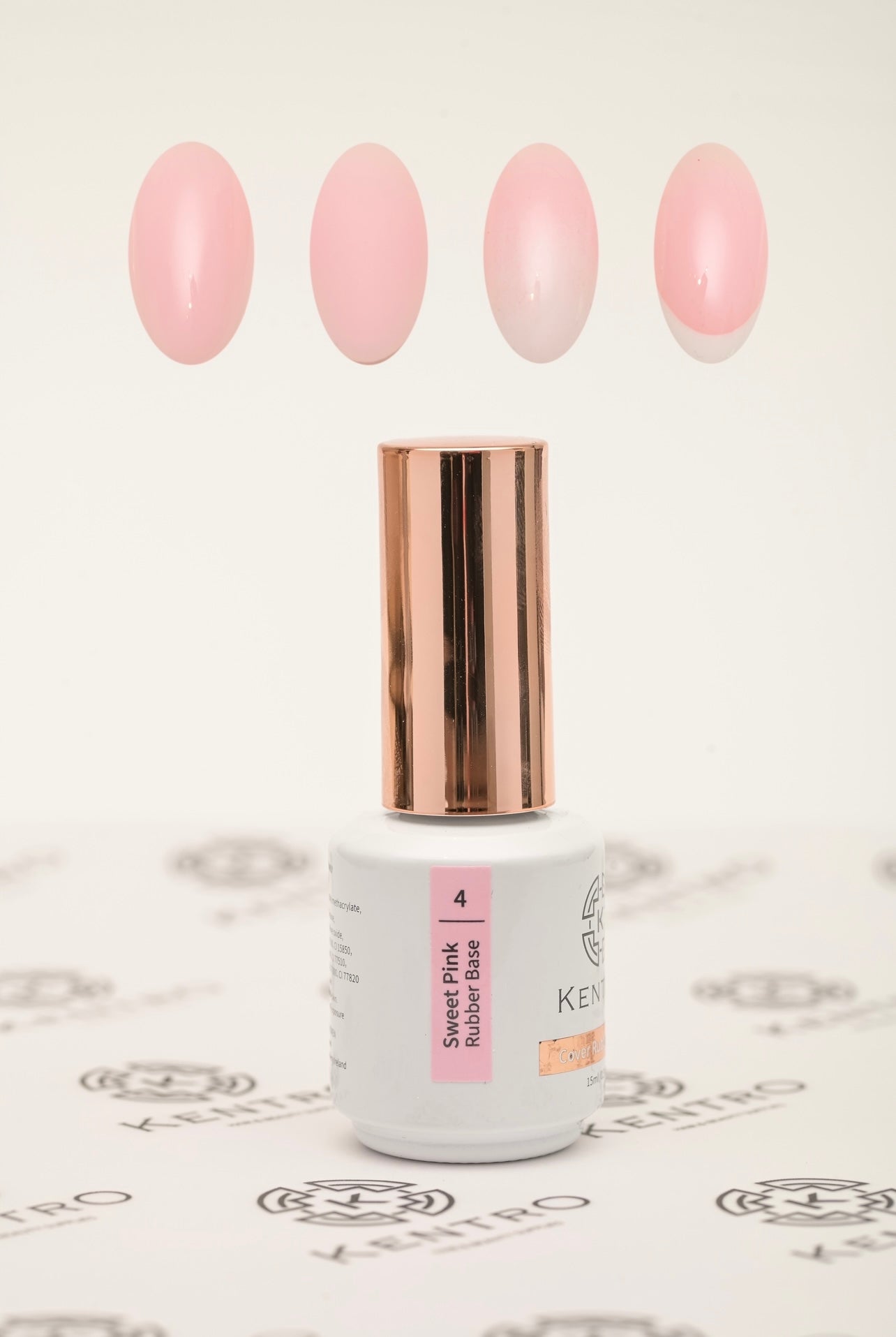Kentro Rubber Base - Sweet Pink 4 - Kentro Beauty Supplies Ireland
