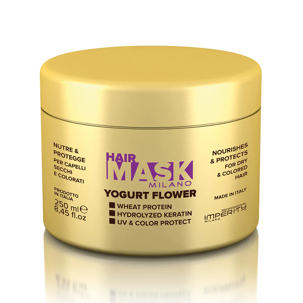 Milano Yogurt Flower Mask 250ml - Kentro Beauty Supplies Ireland