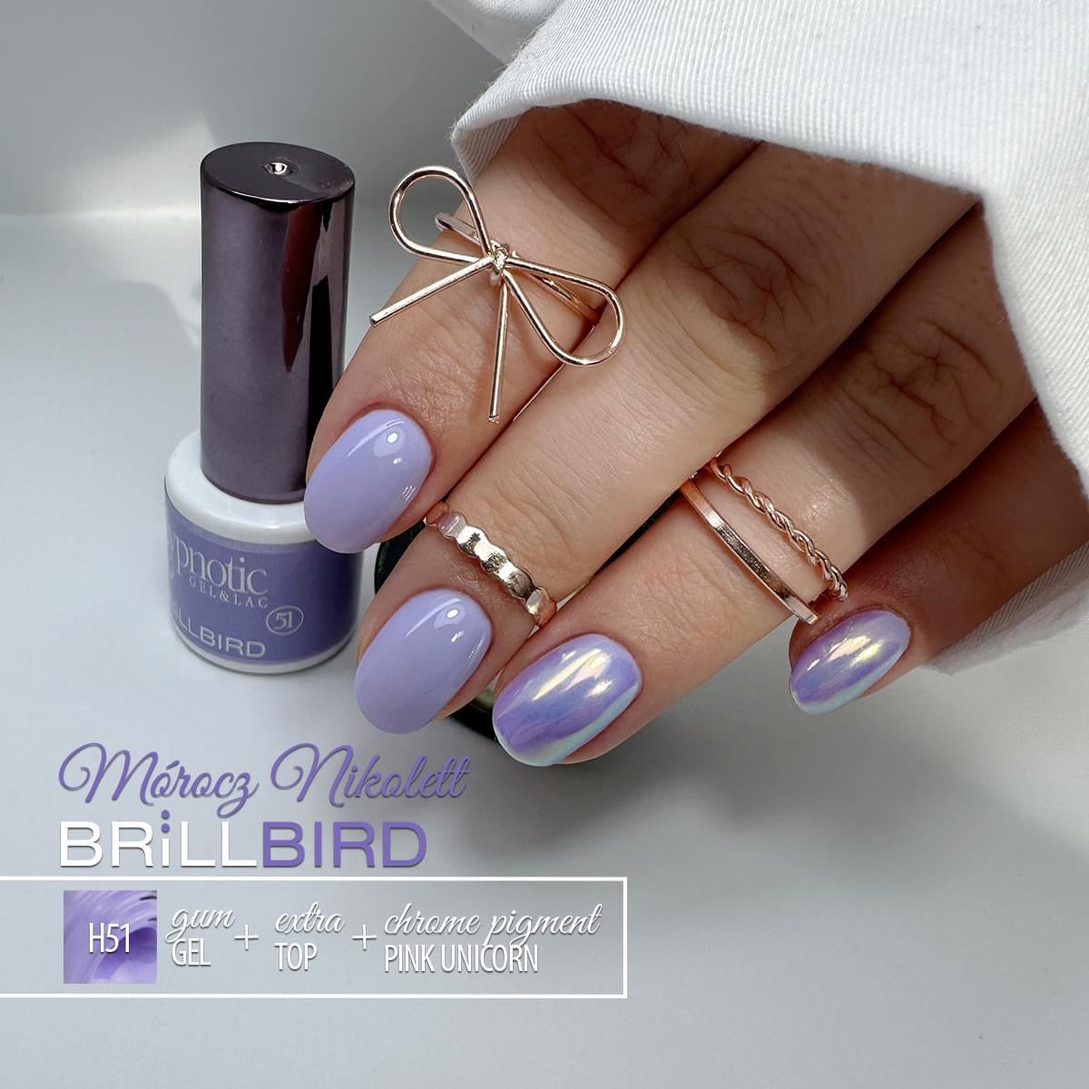 Brillbird Unicorn Powder - Pink - Kentro Beauty Supplies Ireland