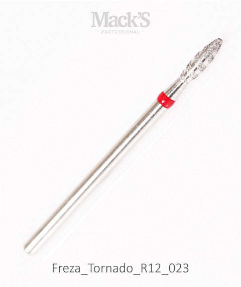 Mack’s Diamond Drill Bit TORNADO Red R12/023 - Kentro Beauty Supplies Ireland