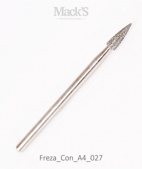 Mack’s Diamond Drill Bit CONE Blue - A4/027 - Kentro Beauty Supplies Ireland
