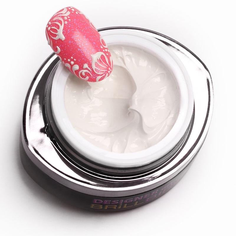 BrillBird Designer Gel - White - Kentro Beauty Supplies Ireland