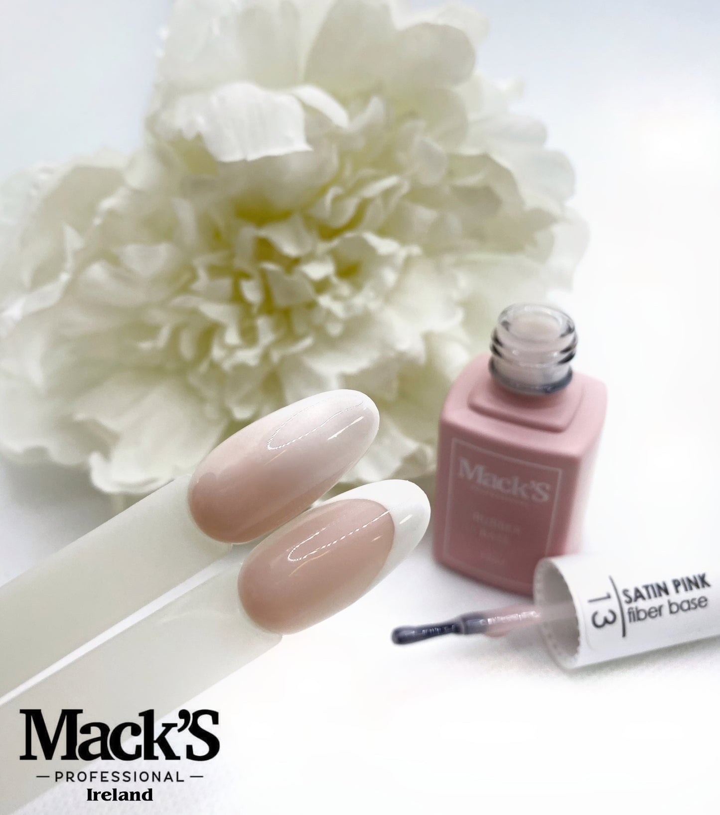 Mack’s Base Cover - Satin Pink 13 - Kentro Beauty Supplies Ireland