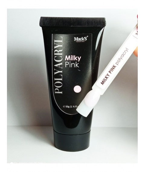 Mack’s Polyacryl - Milky Pink 50g - Kentro Beauty Supplies Ireland