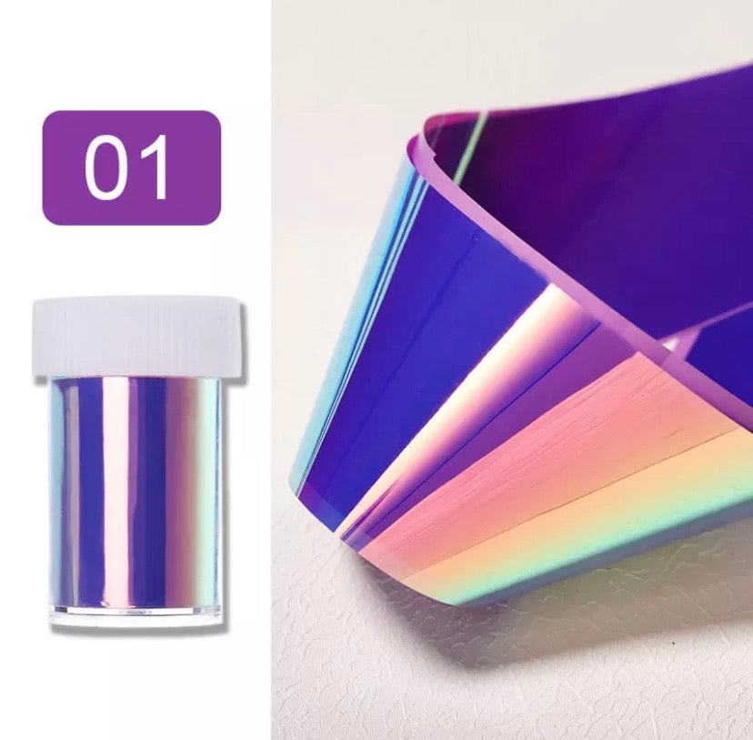 Glass Effect Foils - Kentro Beauty Supplies Ireland