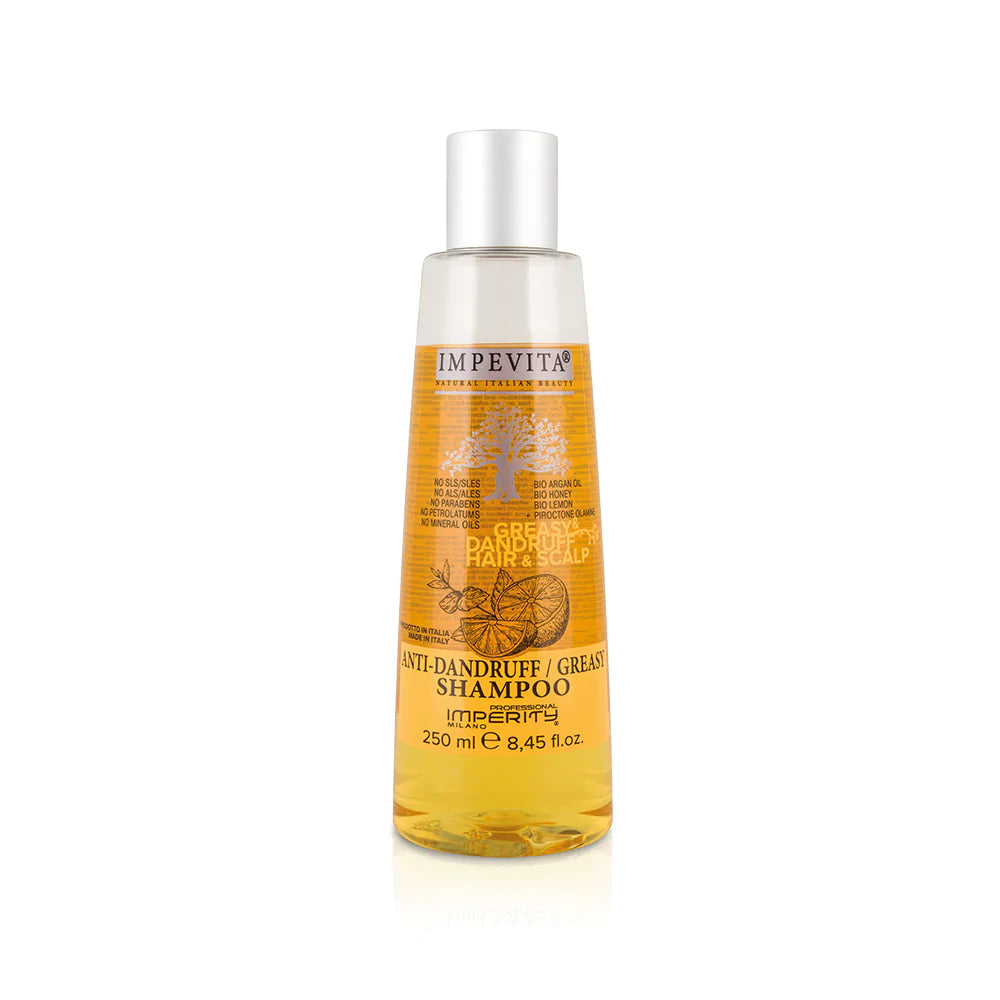 Impevita Anti-Dandruff / Greasy Shampoo 250ml - Kentro Beauty Supplies Ireland