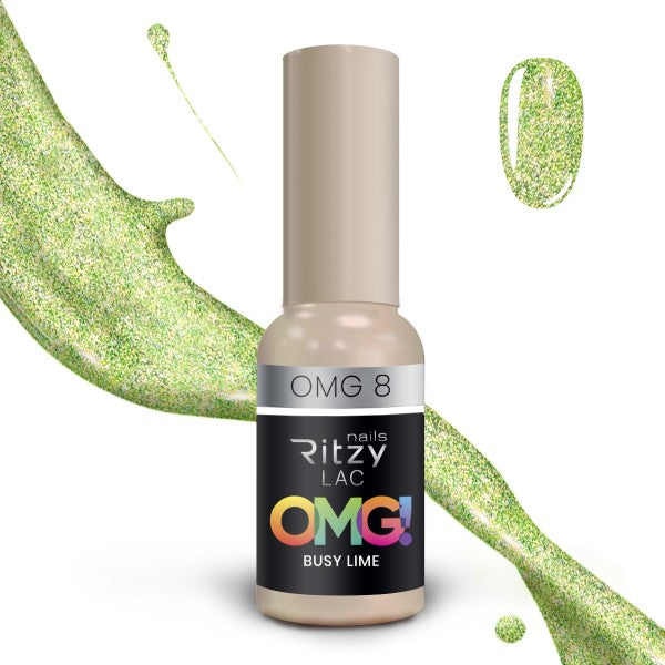 Ritzy Lac BUSY LIME OMG8 - Kentro Beauty Supplies Ireland