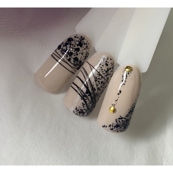 Ritzy Lac - Black Onyx "Charms'" ART Gel Collection - Kentro Beauty Supplies Ireland