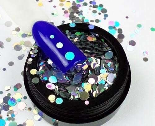 BrillBird Nail Art Dots 06 Holo - Kentro Beauty Supplies Ireland