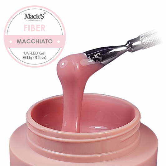 Mack’s Fiber Builder Gel -  Macchiato - Kentro Beauty Supplies Ireland
