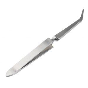 C-curve Bending and Holding Tweezers - Kentro Beauty Supplies Ireland