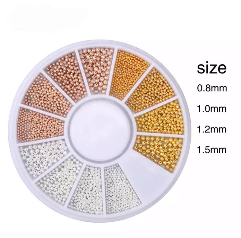 Mix Mini Beads - Various Sizes - Kentro Beauty Supplies Ireland