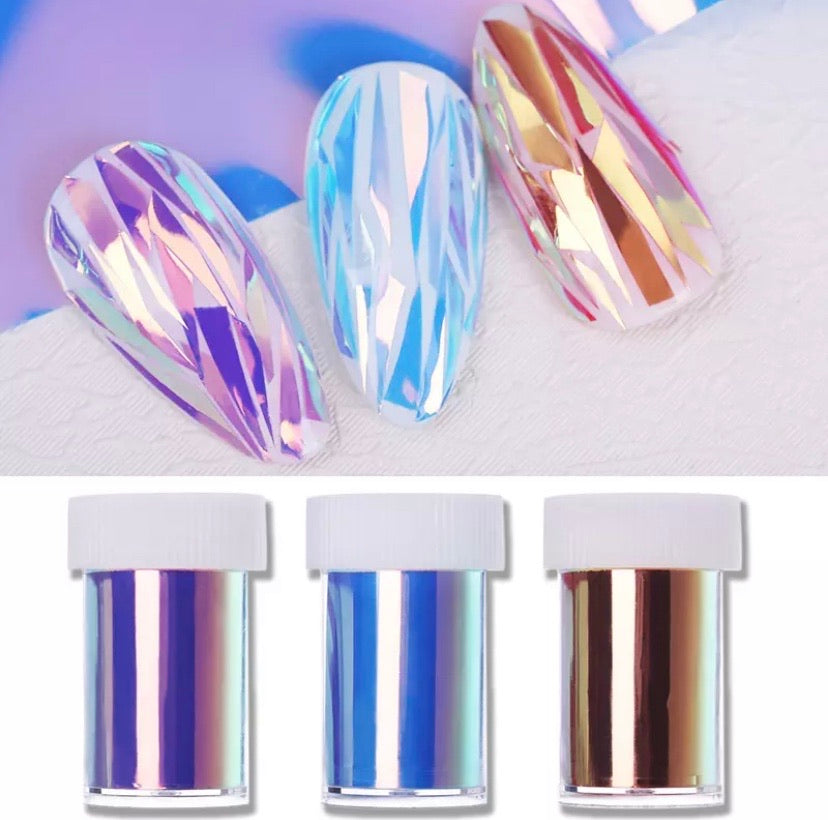 Glass Effect Foils - Kentro Beauty Supplies Ireland