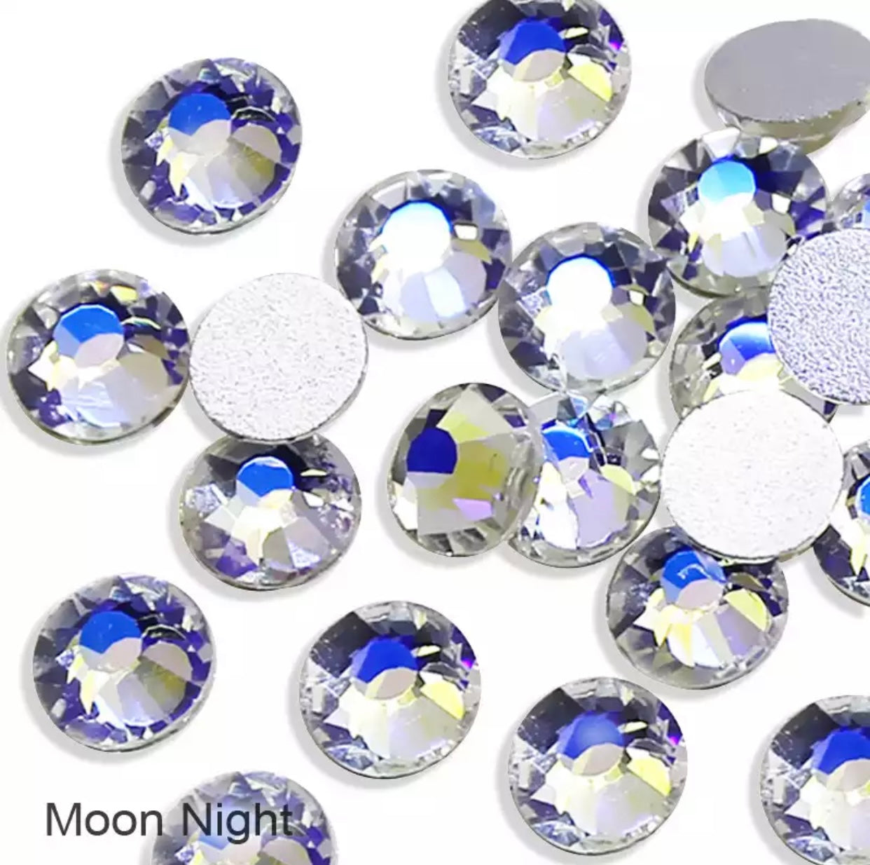 Highest Quality Crystals - Moon Light - Mixed Sizes (SS3-SS20) - Kentro Beauty Supplies Ireland