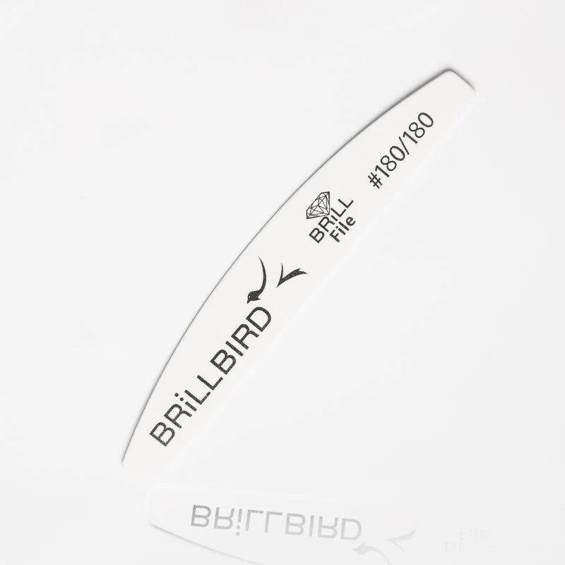 Brillbird Replaceable Adhesive Nail Files 180grit - pk of 10 - Kentro Beauty Supplies Ireland