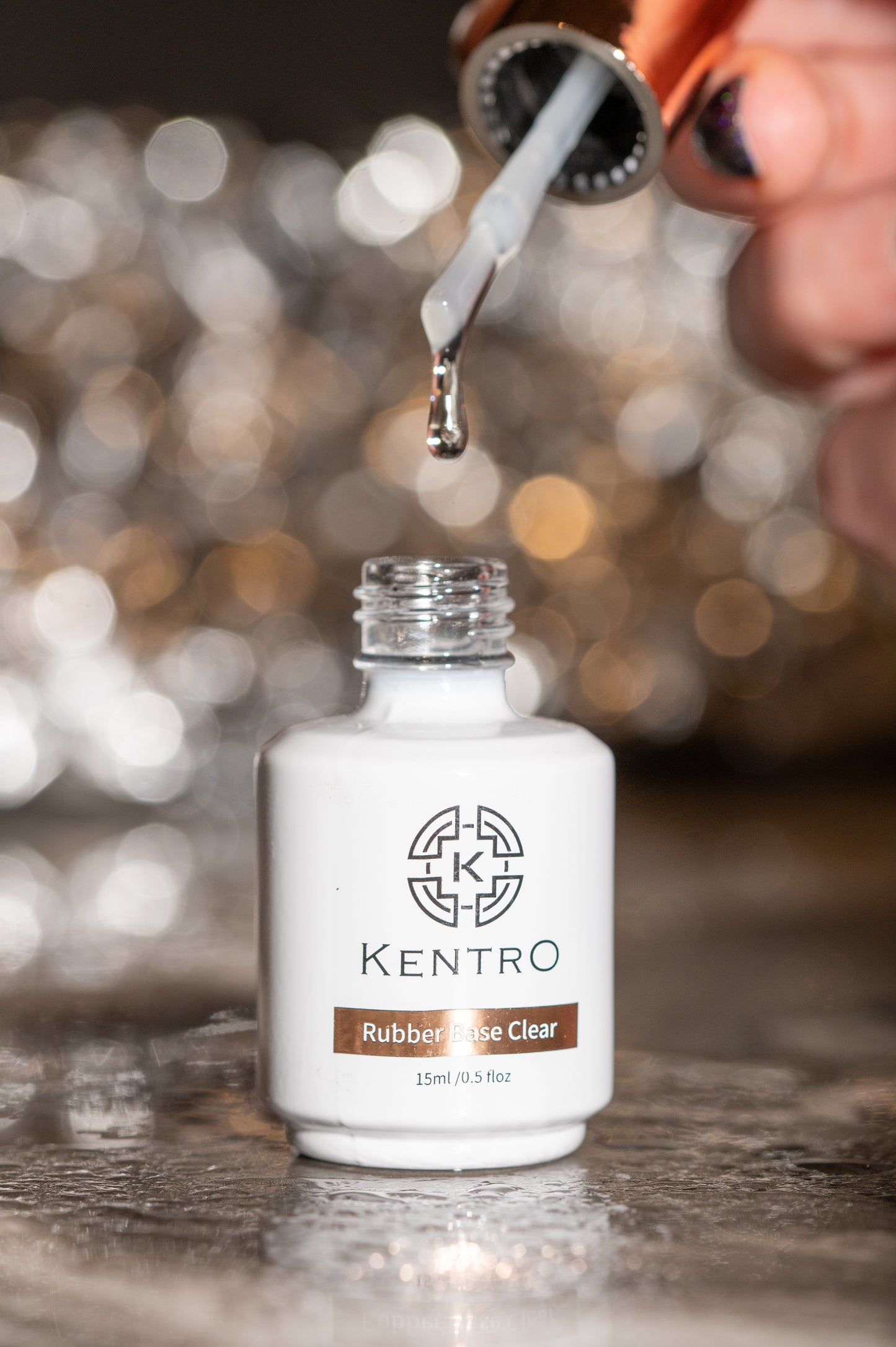 Kentro Hema FREE Rubber Base - Clear 15ml - Kentro Beauty Supplies Ireland