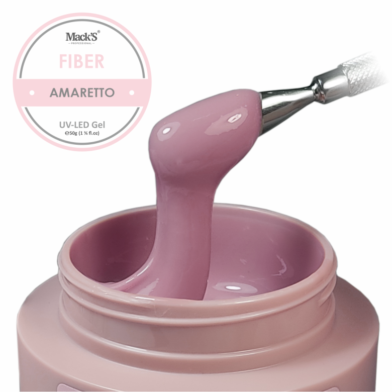 Mack’s Fiber Builder Gel - Amaretto - Kentro Beauty Supplies Ireland