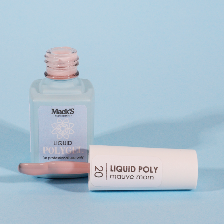 Mack’s Liquid PolyGel - Mauve Morn 20 - Kentro Beauty Supplies Ireland