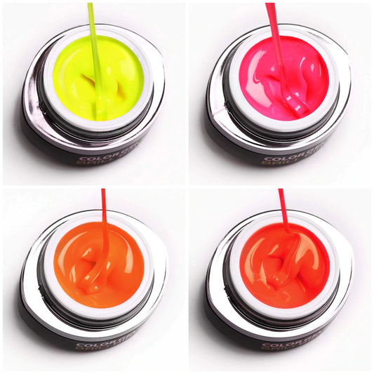 Brillbird Brush & Go Gel Neon Collection - Kentro Beauty Supplies Ireland