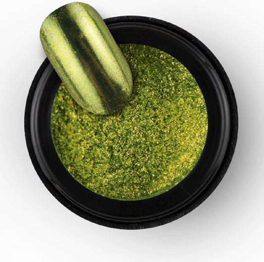 Brillbird Chrome Powder - Lime - Kentro Beauty Supplies Ireland