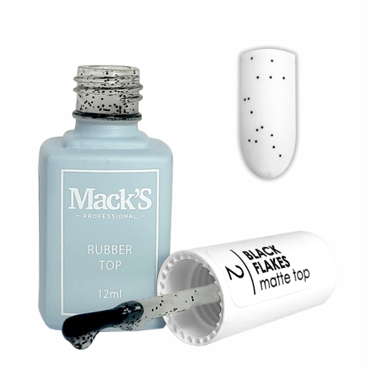 Black Flakes/ Matte Top 2 - Kentro Beauty Supplies Ireland