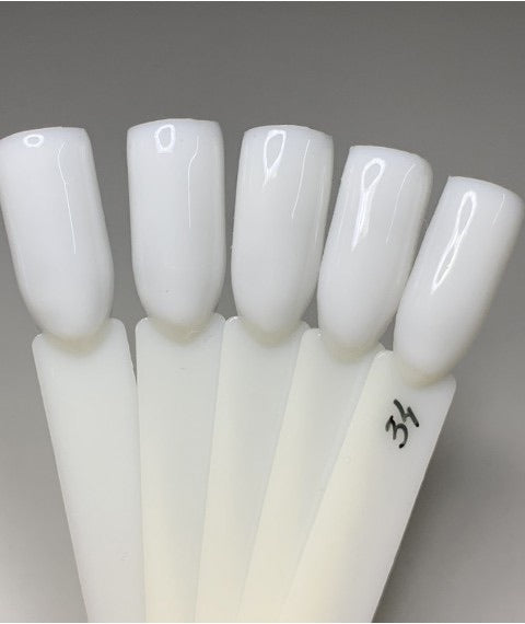 Mack’s Fiber Cover Base - Milkshake White 34 - Kentro Beauty Supplies Ireland