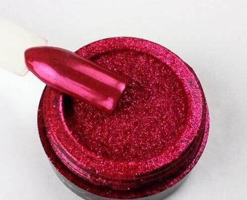 BrillBird Chrome Powder - Red - Kentro Beauty Supplies Ireland