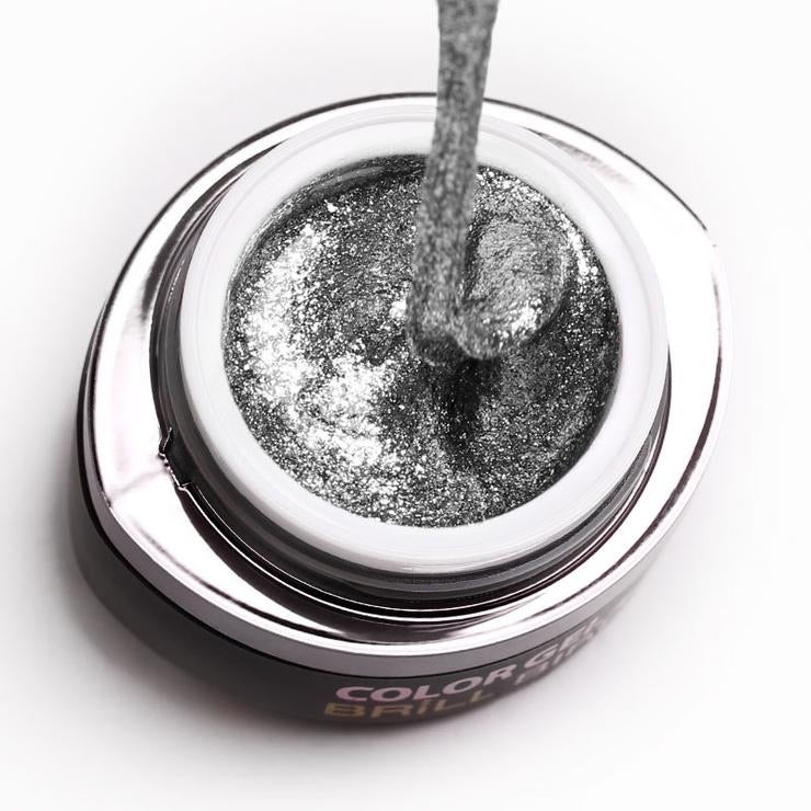 BrillBird Glamour Gel 1 - Silver - Kentro Beauty Supplies Ireland