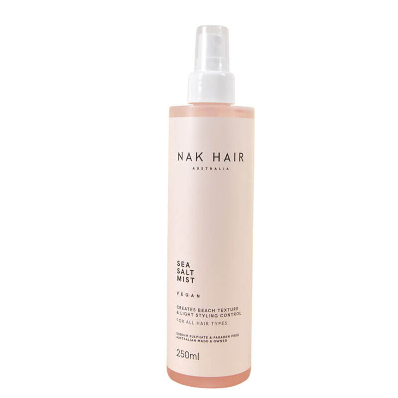 NAK Sea Salt Mist 250ml - Kentro Beauty Supplies Ireland