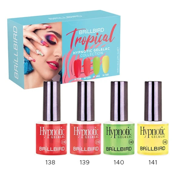 Brillbird Hypnotic Gel & Lac Collection-Tropical - Kentro Beauty Supplies Ireland