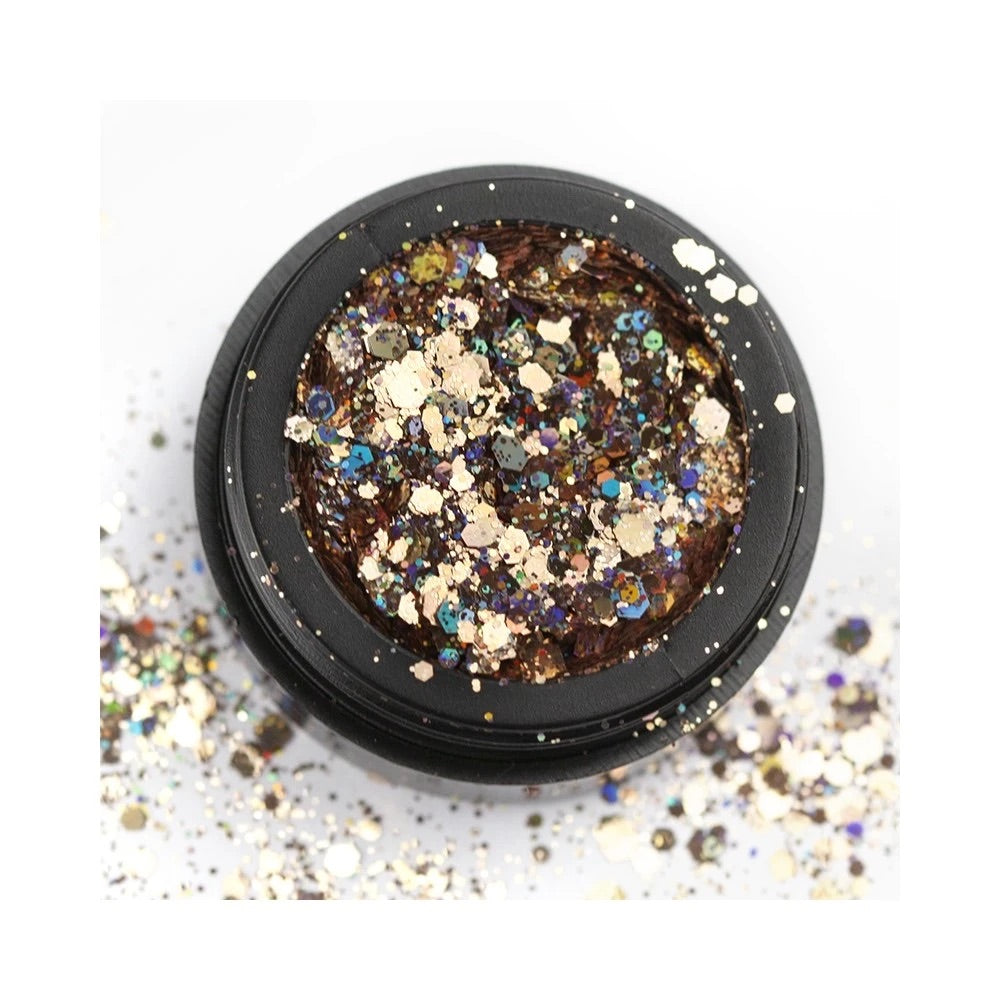 BrillBird Sequins - Russian Gold - Kentro Beauty Supplies Ireland