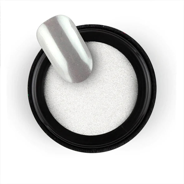 Brillbird Chrome Powder - Mirror White - Kentro Beauty Supplies Ireland