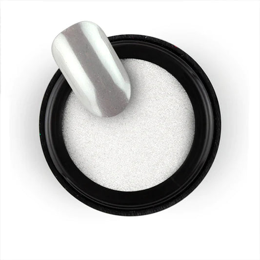 Brillbird Chrome Powder - Mirror White - Kentro Beauty Supplies Ireland