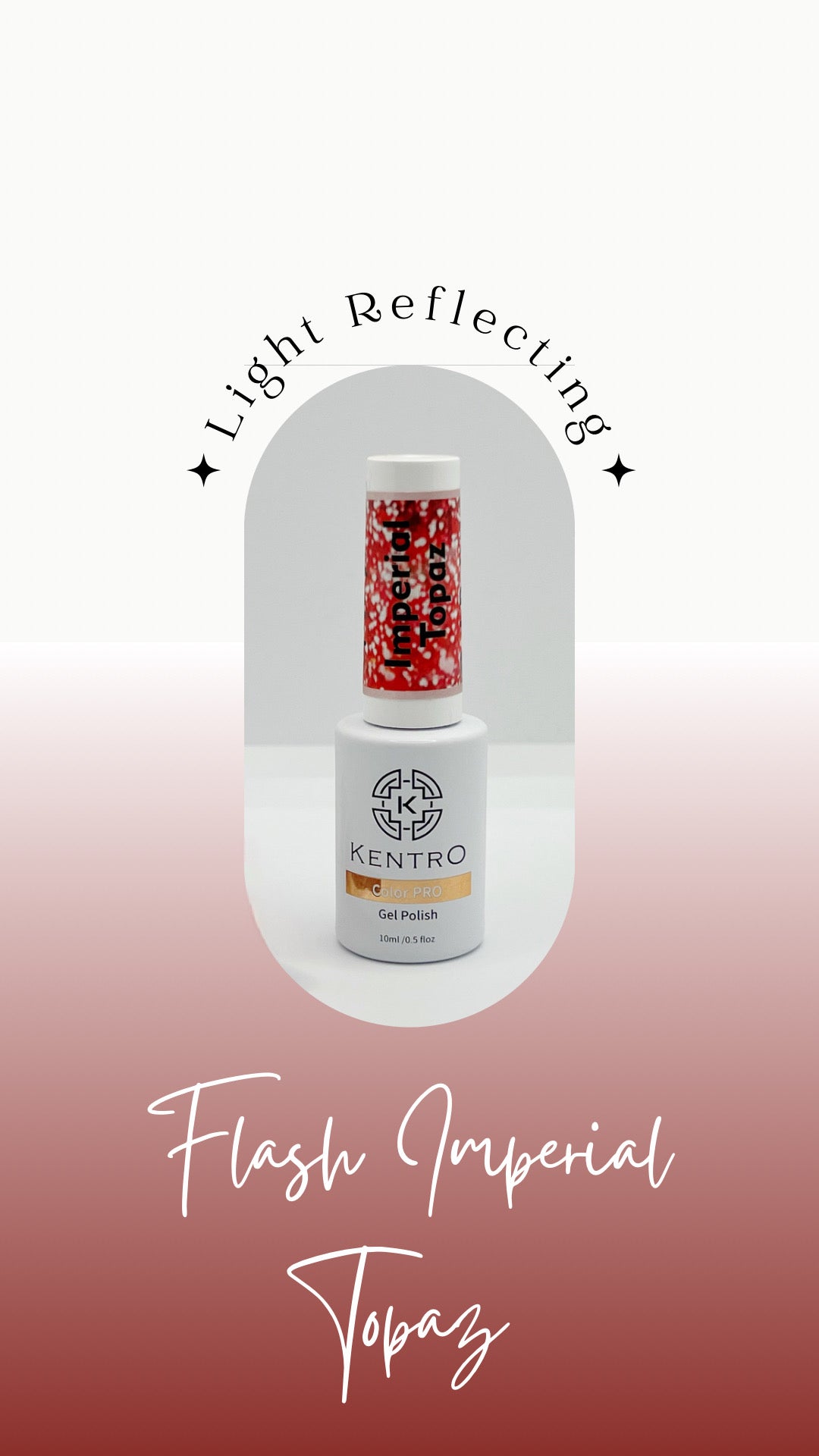 Kentro Color PRO Gel Polish 10ml - Imperial Topaz - Kentro Beauty Supplies Ireland