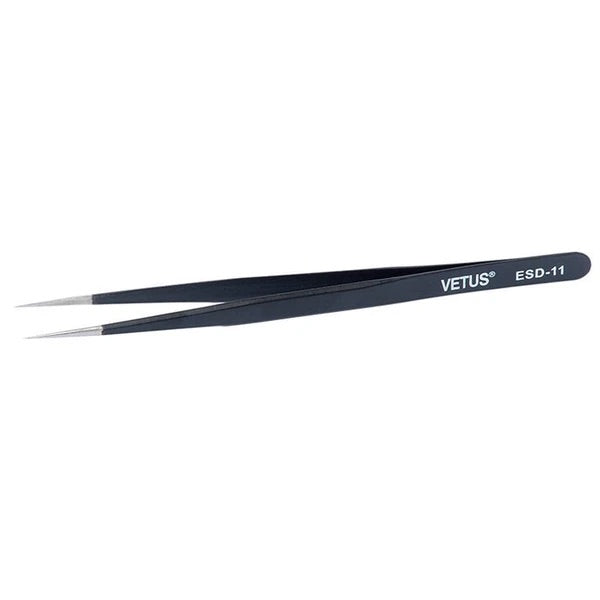 VETUS ESD-11 EYELASH TWEEZERS - Kentro Beauty Supplies Ireland