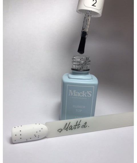 Black Flakes/ Matte Top 2 - Kentro Beauty Supplies Ireland