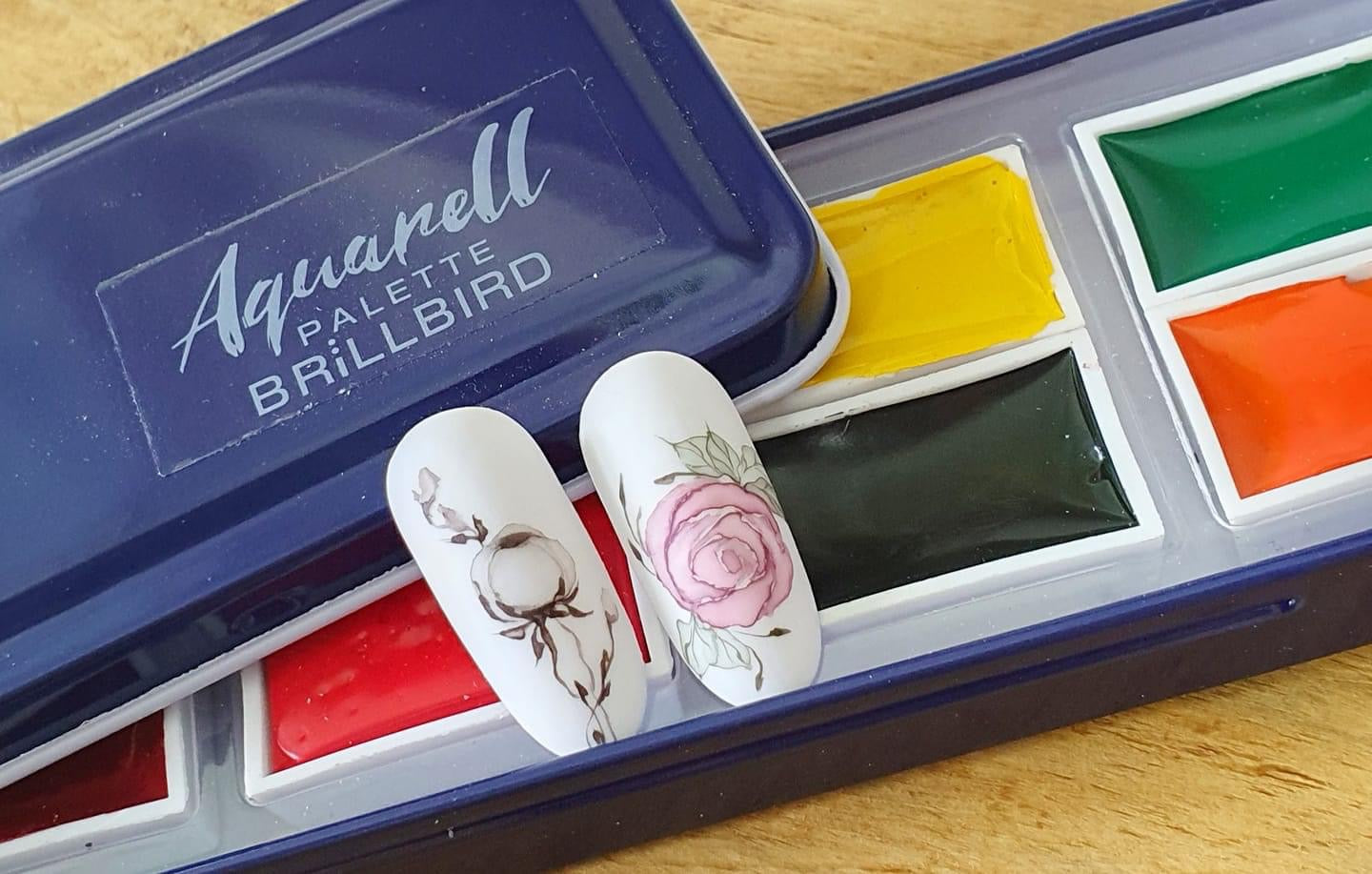 Aquarell Pallet includes 12 colours - Kentro Beauty Supplies Ireland