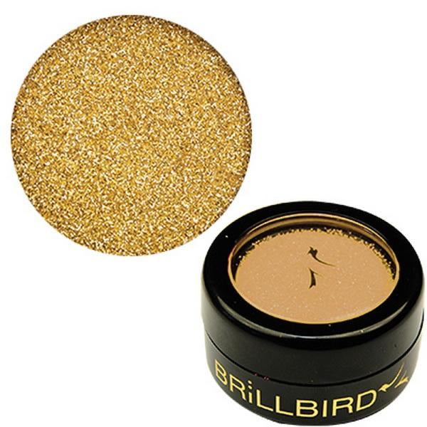 BrillBird Micro glitters #5 Gold - Kentro Beauty Supplies Ireland