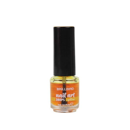 BrillBird Ink Nail art drops - Yellow - Kentro Beauty Supplies Ireland