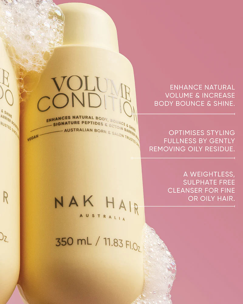 NAK Volume Condition 350ml - Kentro Beauty Supplies Ireland